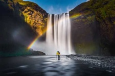 image of waterfall