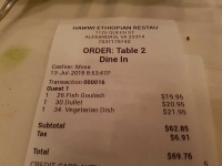 image of receipt