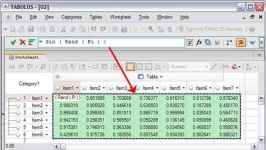 image of spreadsheet