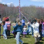image of maypole