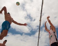 image of volleyball