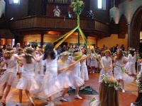 image of maypole