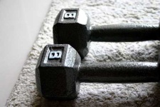 image of dumbbell