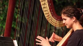 image of harp