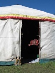 image of yurt