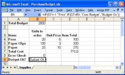 image of spreadsheet