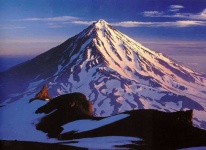 image of volcano