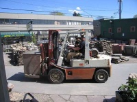 image of forklift