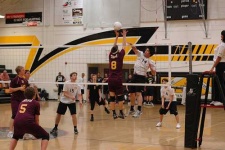 image of volleyball