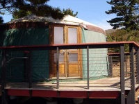 image of yurt