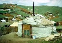 image of yurt
