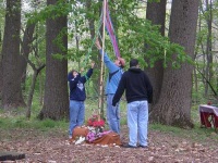image of maypole