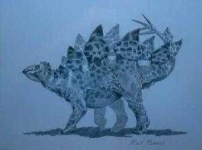 image of stegosaurus