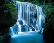 image of waterfall
