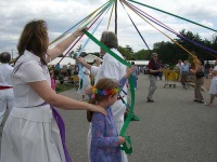 image of maypole