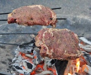 image of campfire