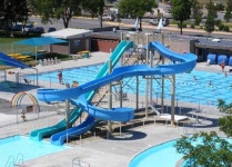 image of waterslide