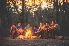 image of campfire