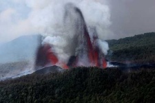 image of volcano