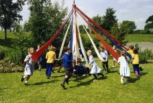 image of maypole