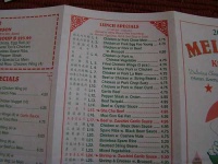 image of menu