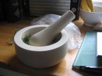 image of mortar