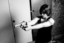 image of revolver