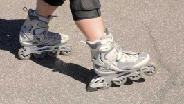 image of rollerskates