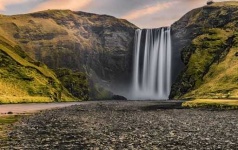 image of waterfall