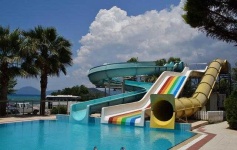 image of waterslide