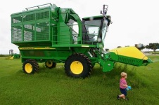 image of harvester