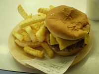image of cheeseburger