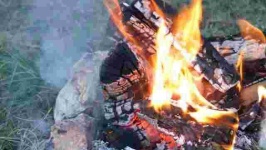 image of campfire