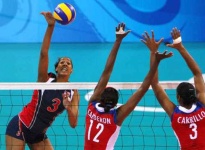 image of volleyball