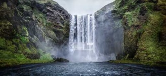 image of waterfall