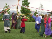 image of maypole