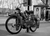 image of moped