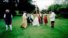 image of maypole