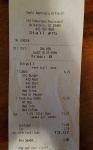 image of receipt