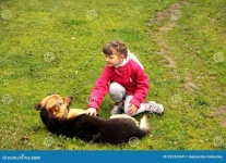 image of people_play_with_dog #9