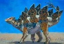 image of stegosaurus