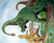 image of brontosaurus