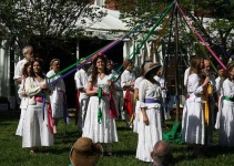 image of maypole