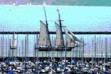 image of schooner