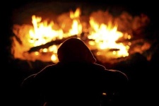 image of campfire