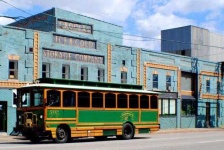 image of trolleybus
