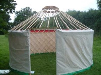 image of yurt
