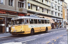 image of trolleybus