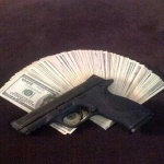 image of handgun