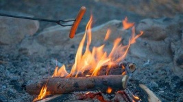 image of campfire